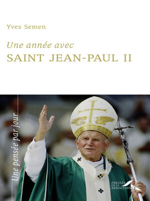 cover image of Une année avec saint Jean-Paul II